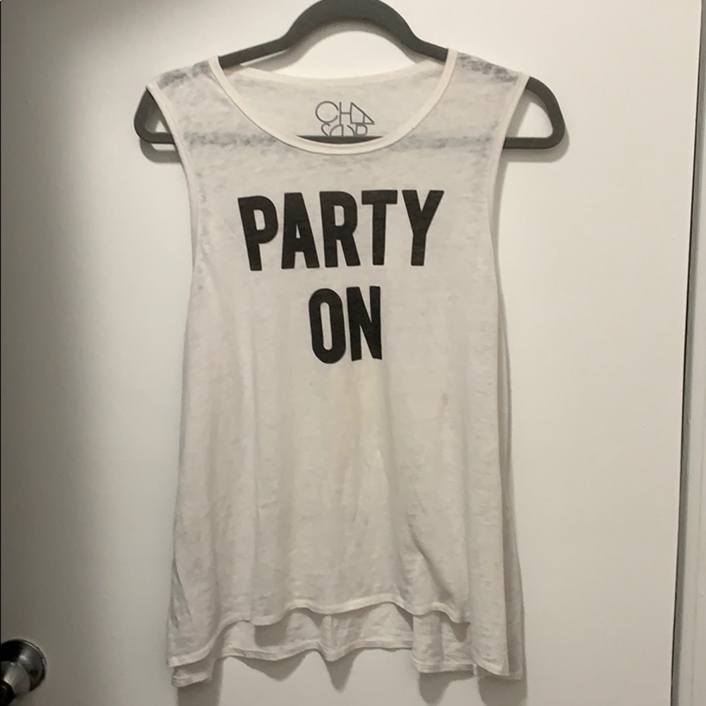 chaser Party On Tank Top